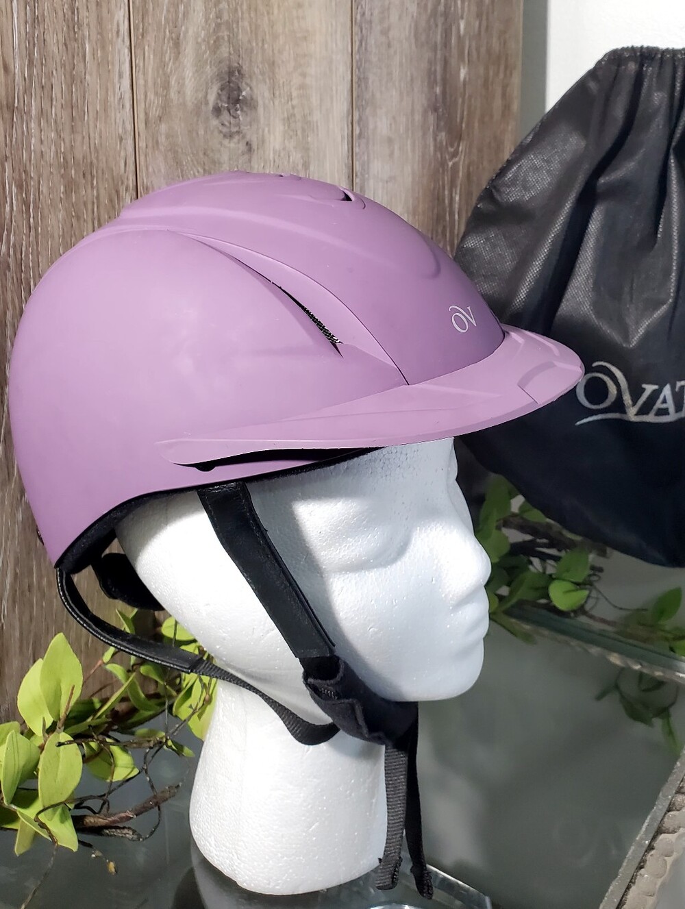Ovation Purple Lavender Childrens Riding Deluxe Schooler Helmet Size XS/S 48-52" - Picture 2 of 14